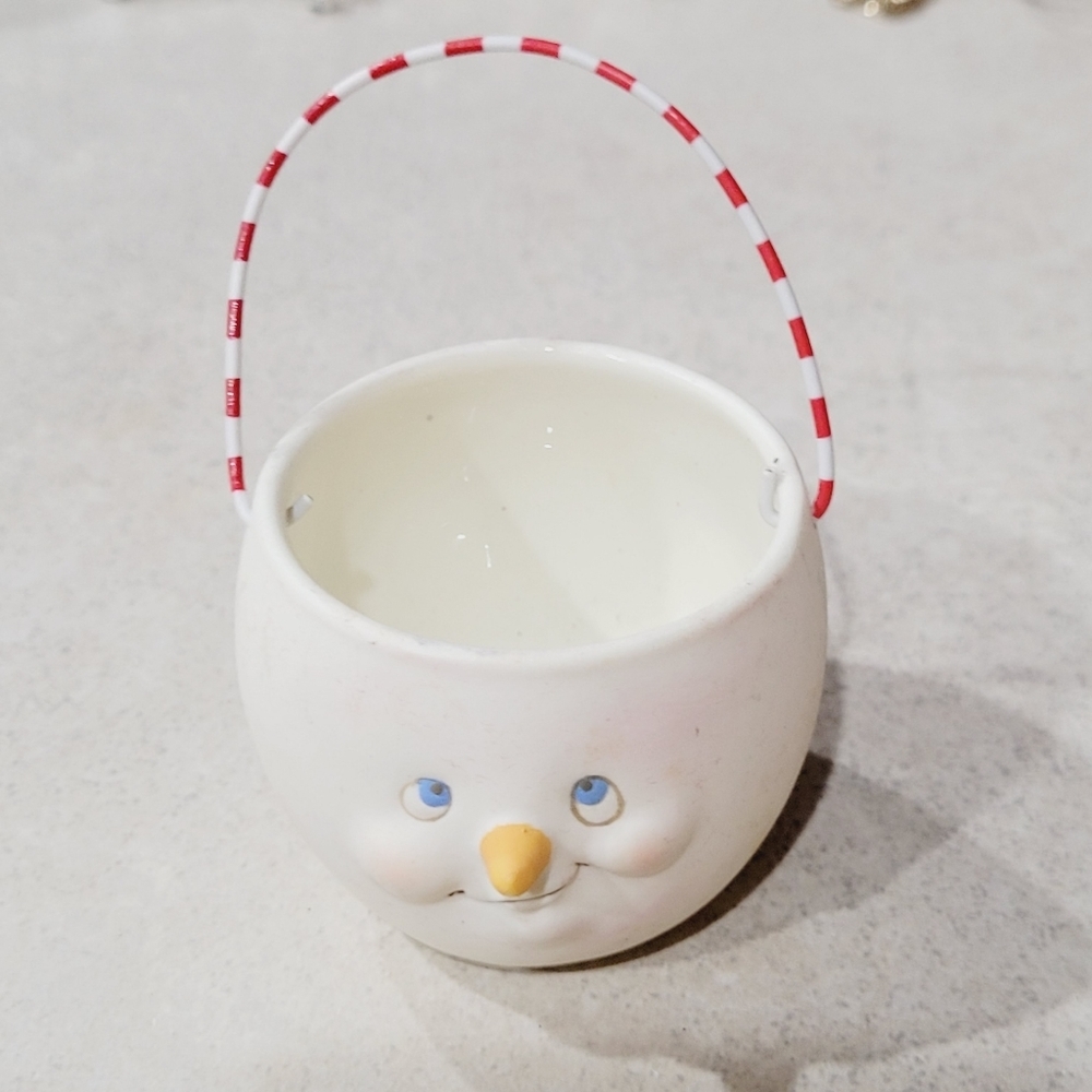 Department 56 Small Snowman Pail Dept 56